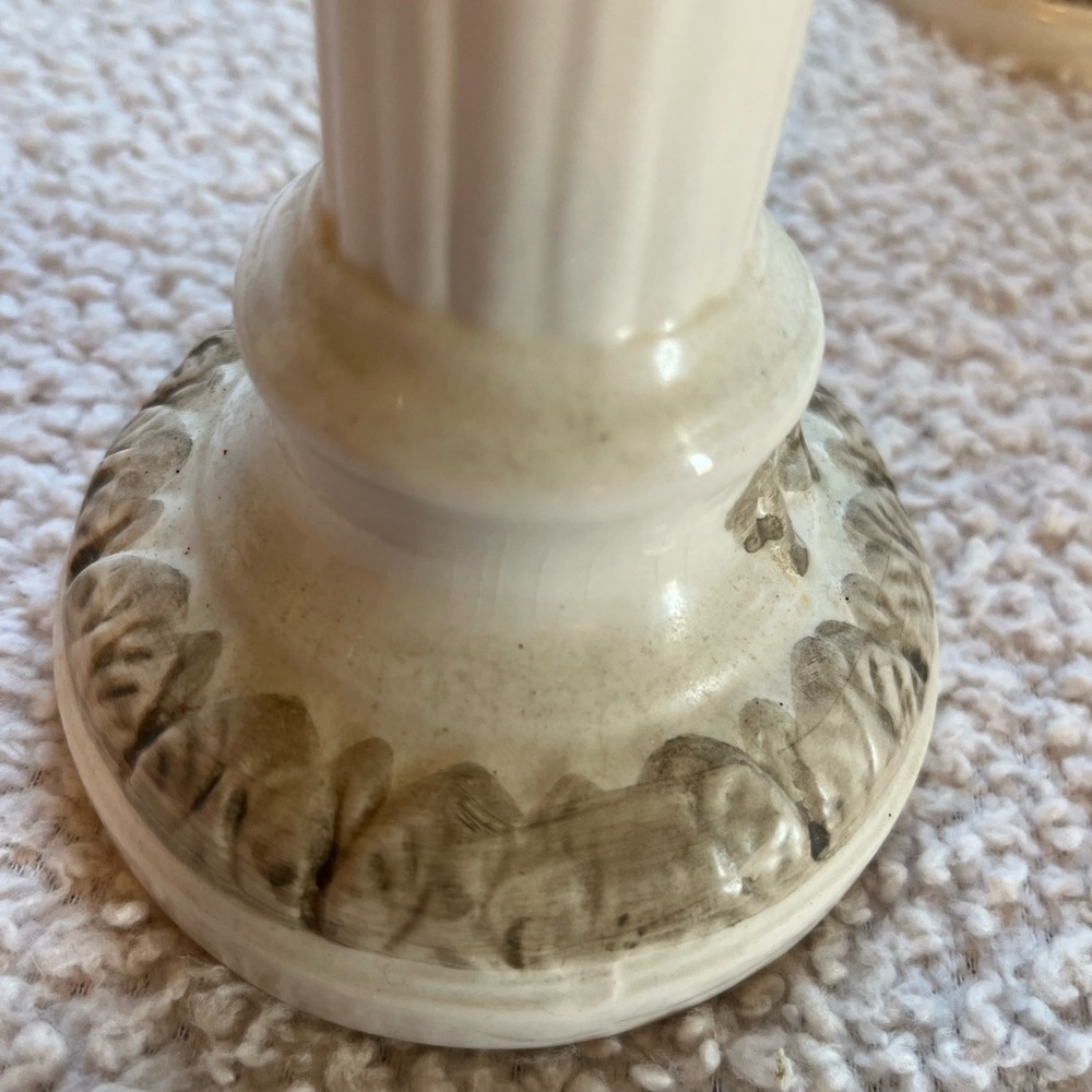 Classic Ivory Candle Holders - Picture 2 of 4